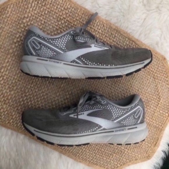 Brooks Ghost 14 Running Shoes Gray - Picture 2 of 16